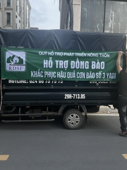 Quỹ hỗ trợ phát triển nông thôn hỗ trợ bà con tỉnh Yên Bái bị ảnh hưởng bởi bão Yagi